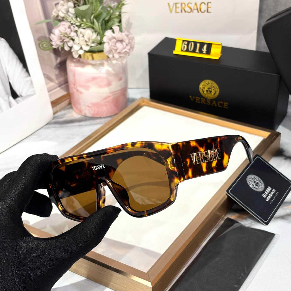 Versace Wine Premium Women's Sunglasses-thumb-1