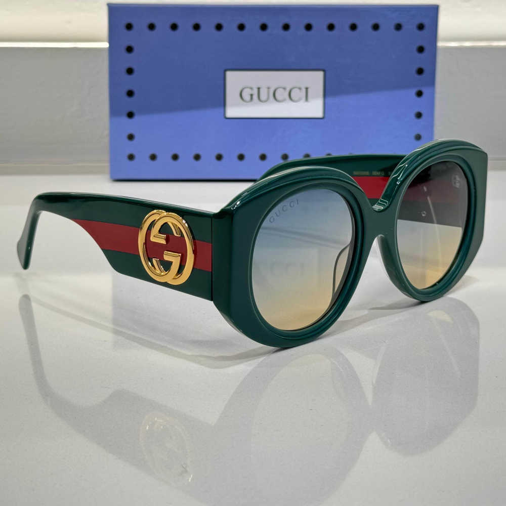 Gucci Green Premium Women's Sunglasses-1