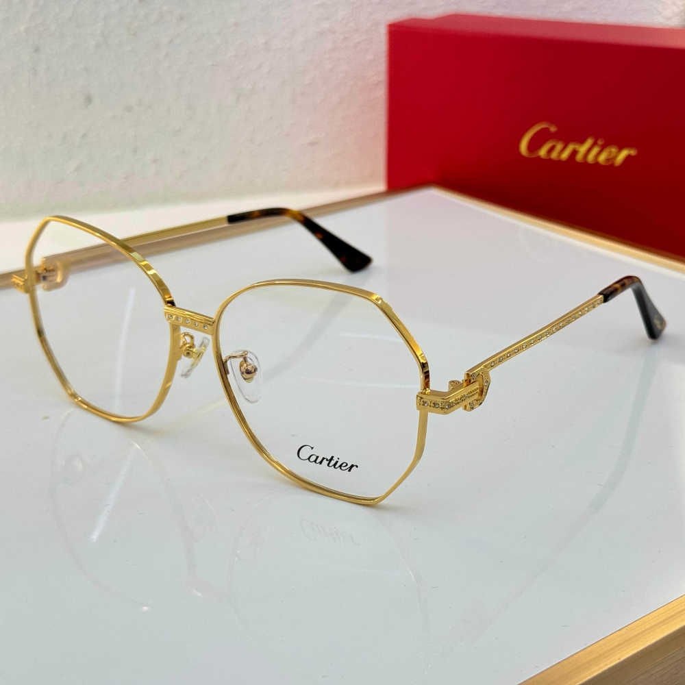 Cartier White Premium Women's Sunglasses-0