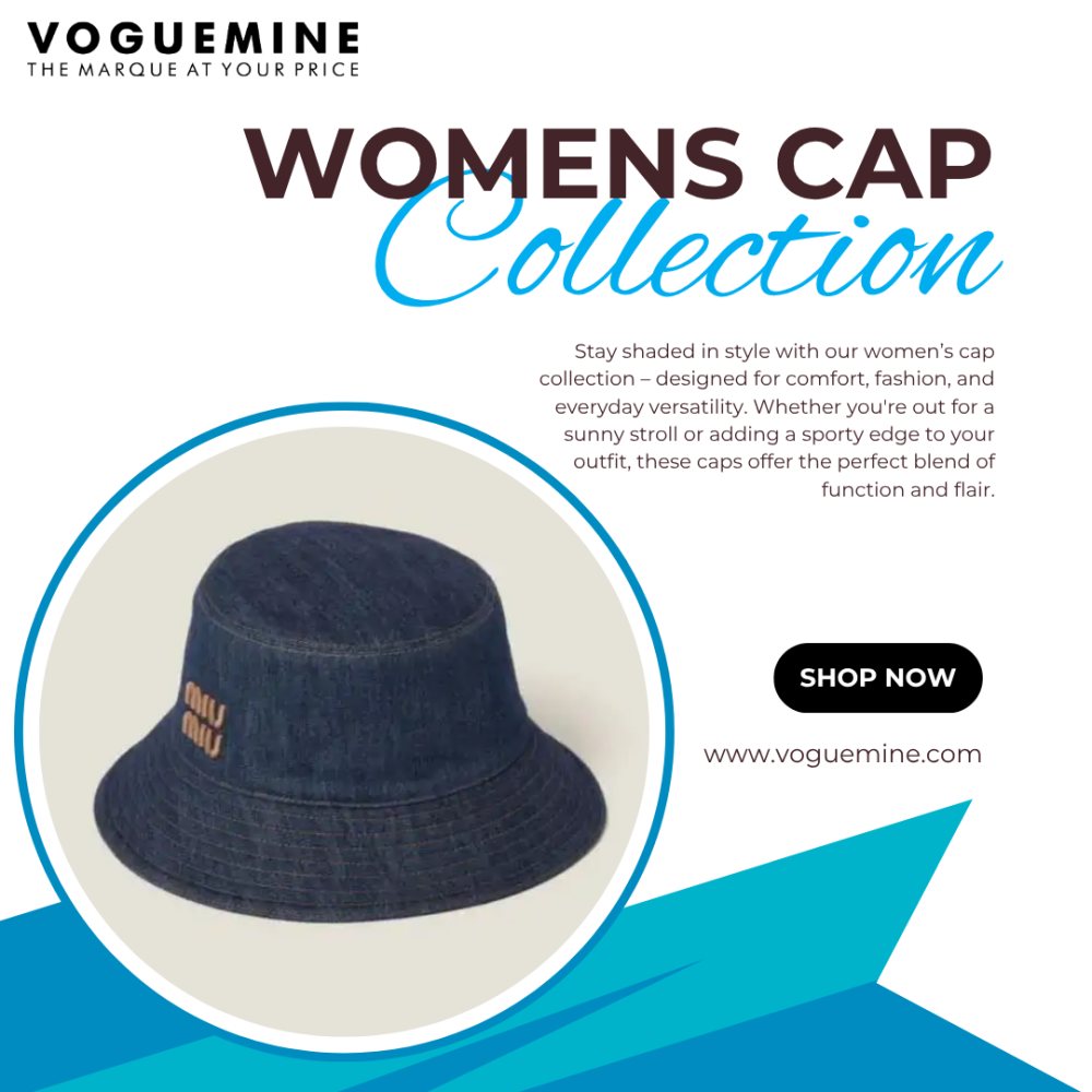 Branded Women Caps That Protect Your Hair in Style – Only at VogueMine