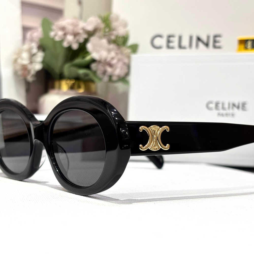 Celine Black Premium Women's Sunglasses-thumb-2