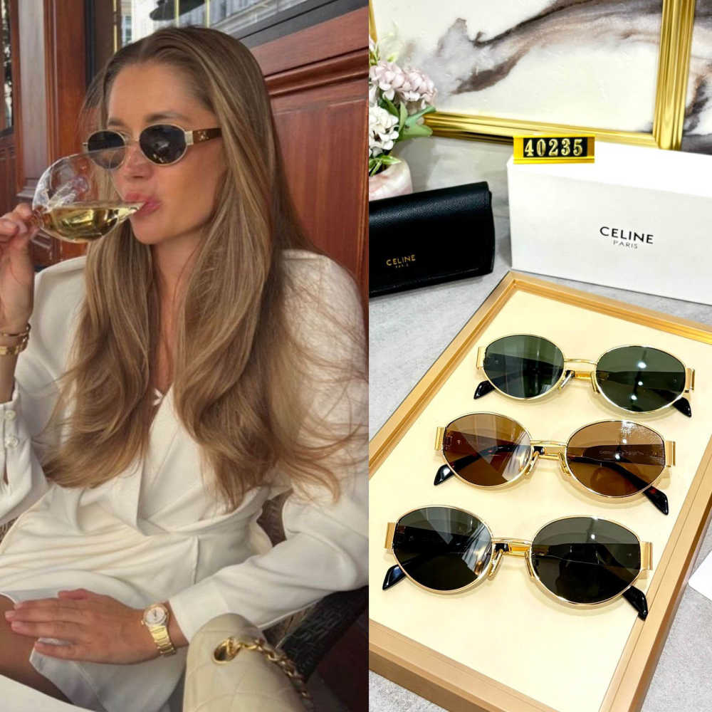 Celine Black Premium Women's Sunglasses-7