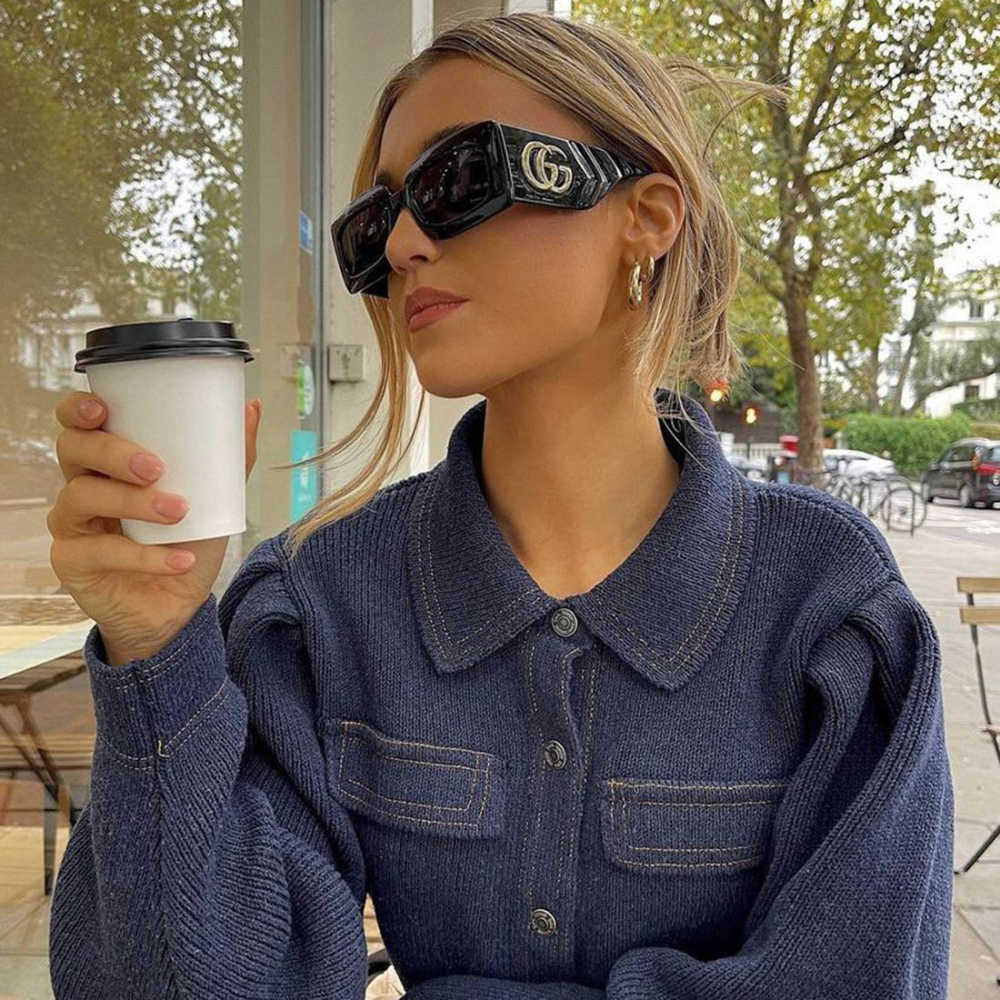 Gucci Black Premium Women's Sunglasses-thumb-2