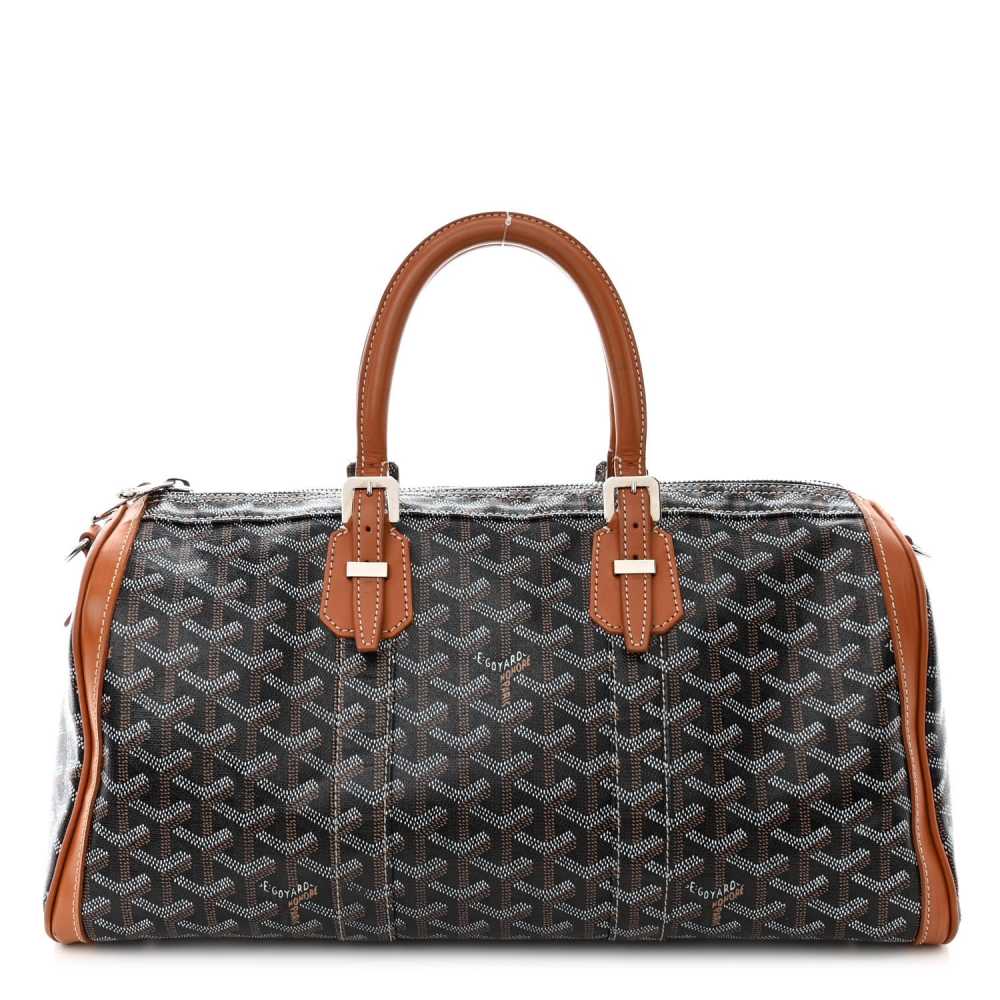Goyard Boeing 55 Brown Duffle Bag