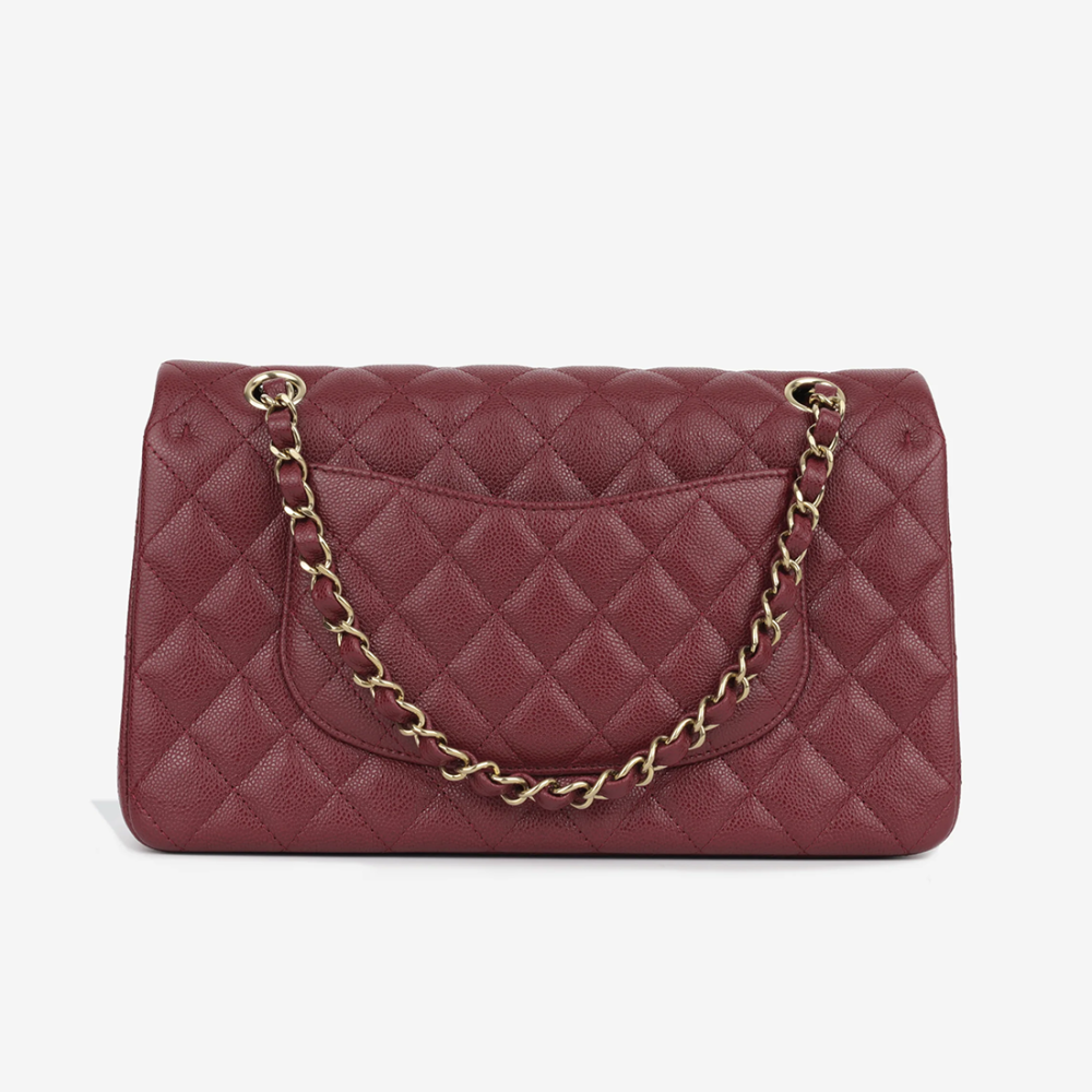Chanel Jumbo Classic Wine Flap Bag-1