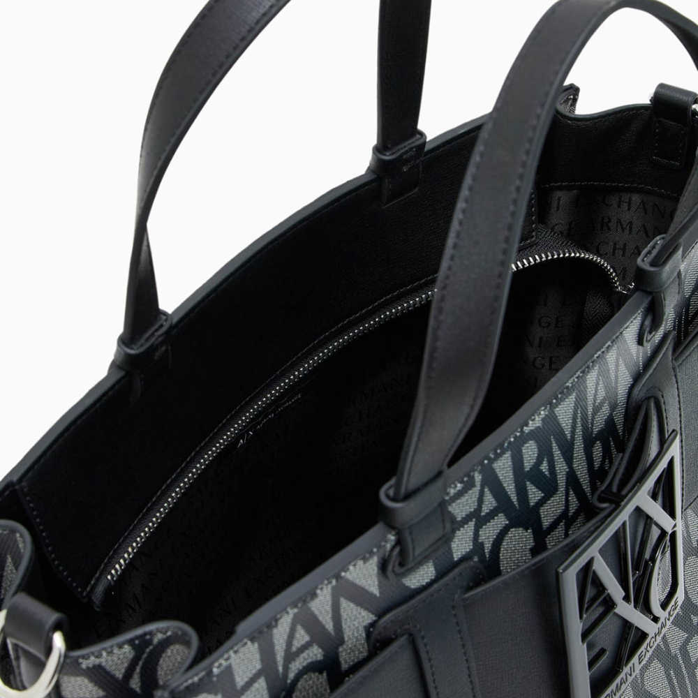 Armani Exchange Black Susy Handbag-4