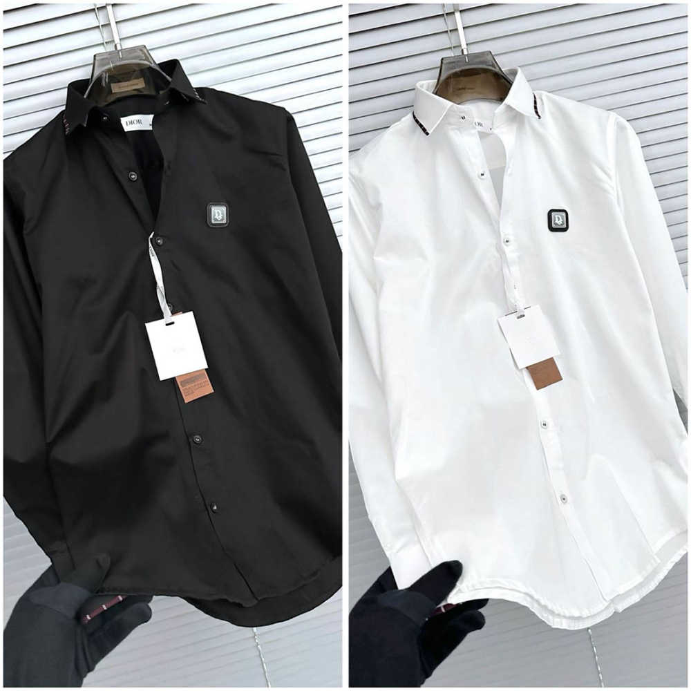 Christian Dior White Premium Shirt-thumb-8