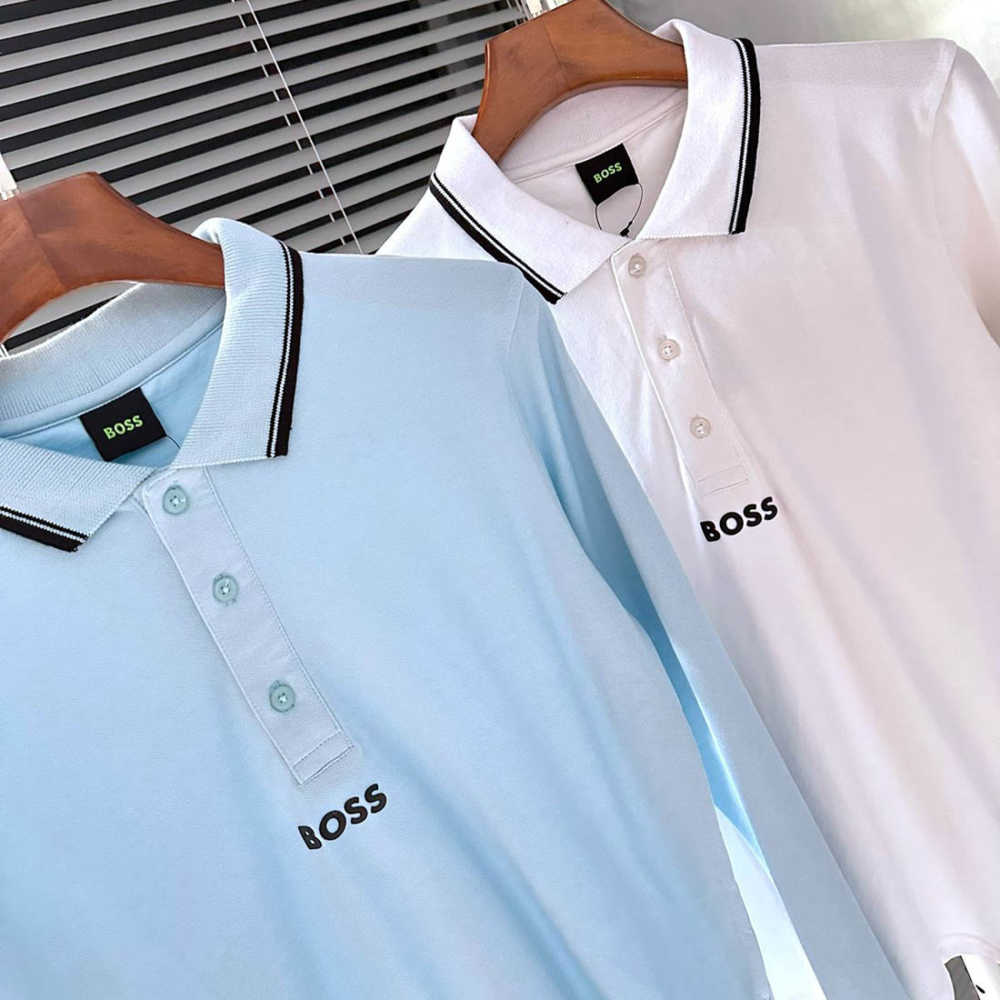 Hugo Boss Sky Blue Premium Quality Full Sleeve Tees-4