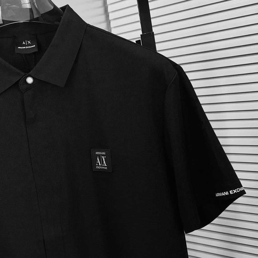 Armani Exchange Black Premium Quality Polo Shirt-1