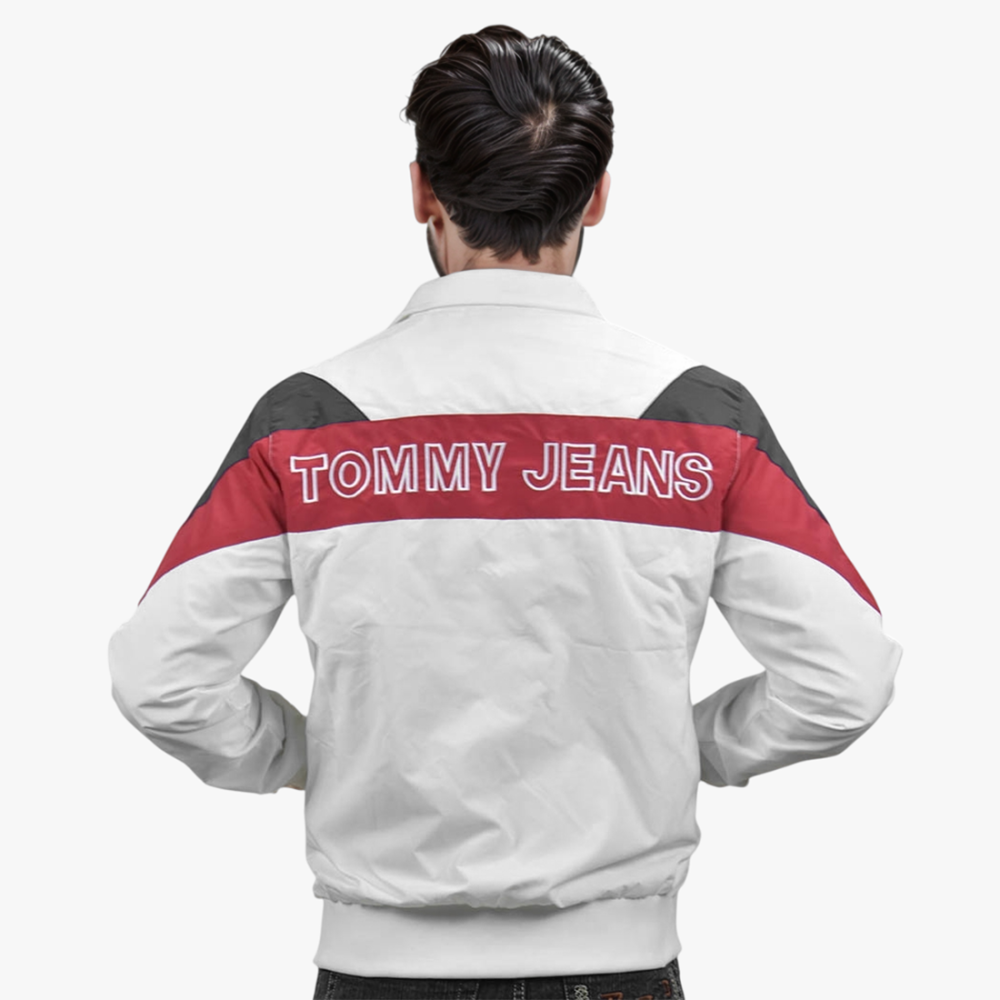 Tommy Hilfiger White Premium Zipper-4