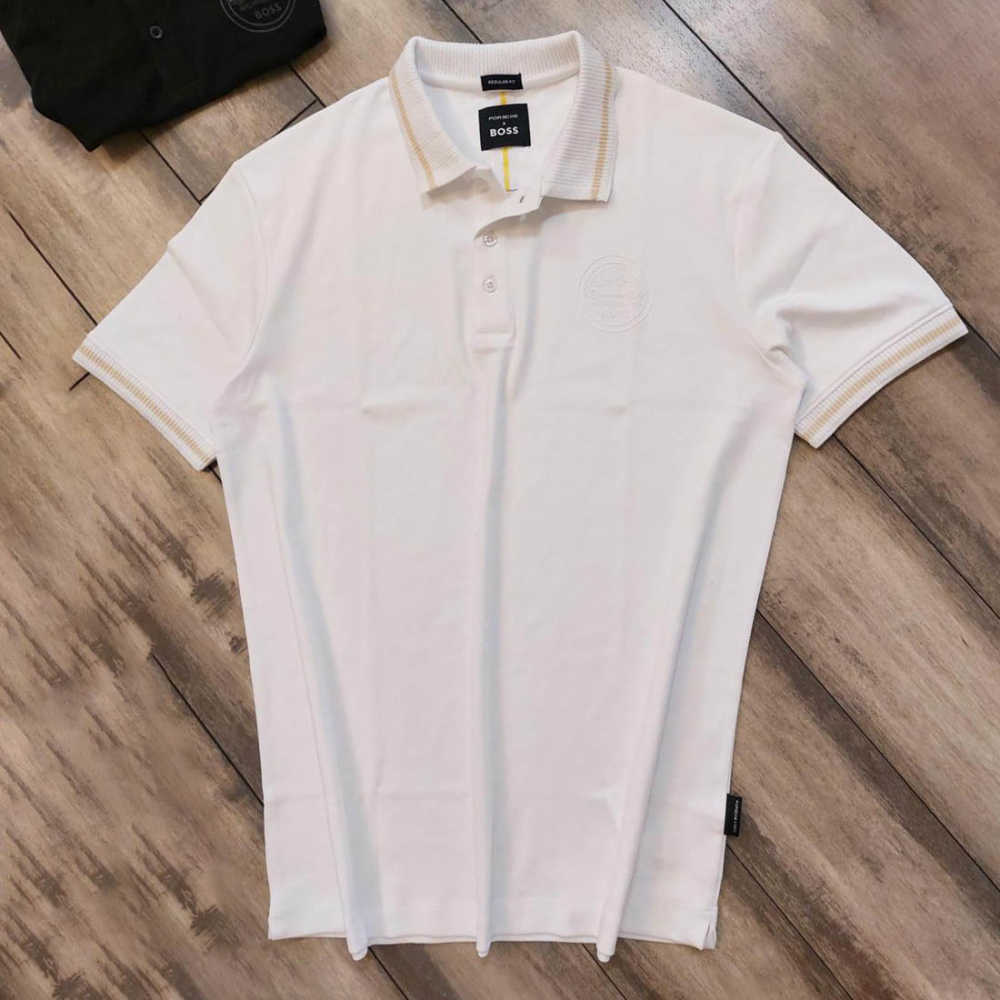 Hugo Boss White Premium Quality Tees-1