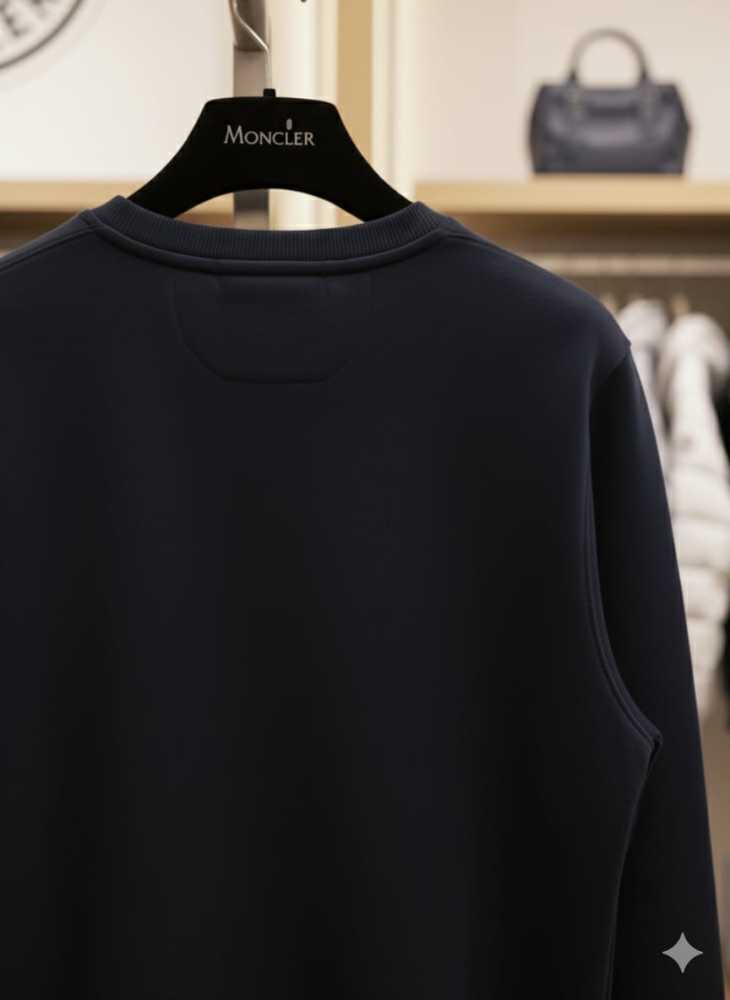 Moncler Black Premium Quality Sweatshirt-thumb-3