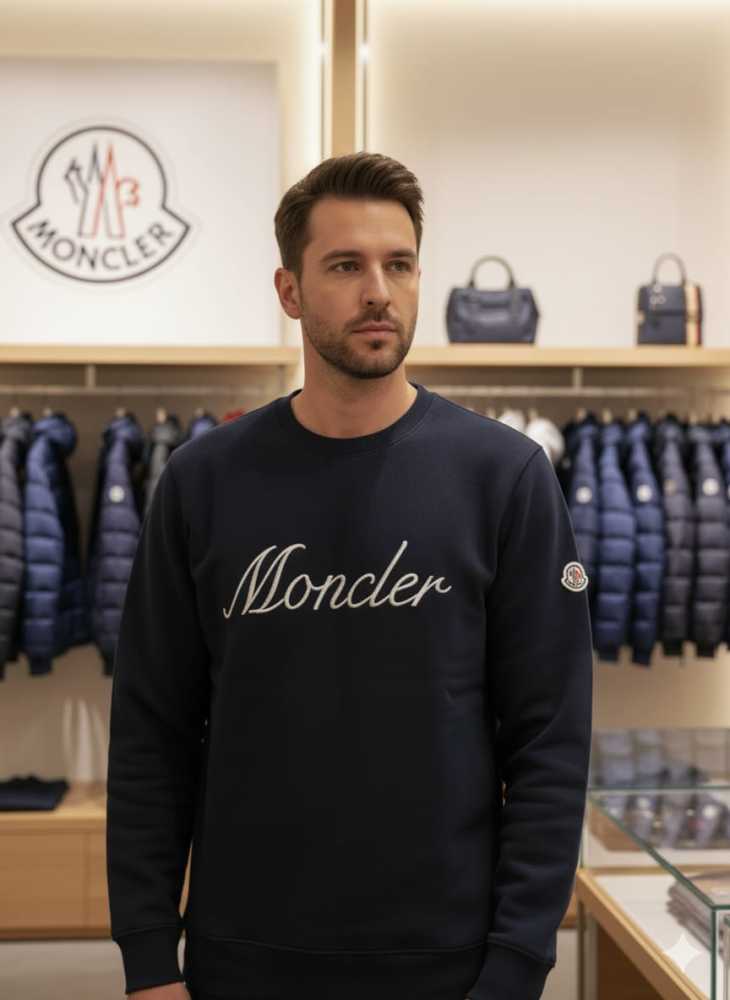 Moncler Black Premium Quality Sweatshirt