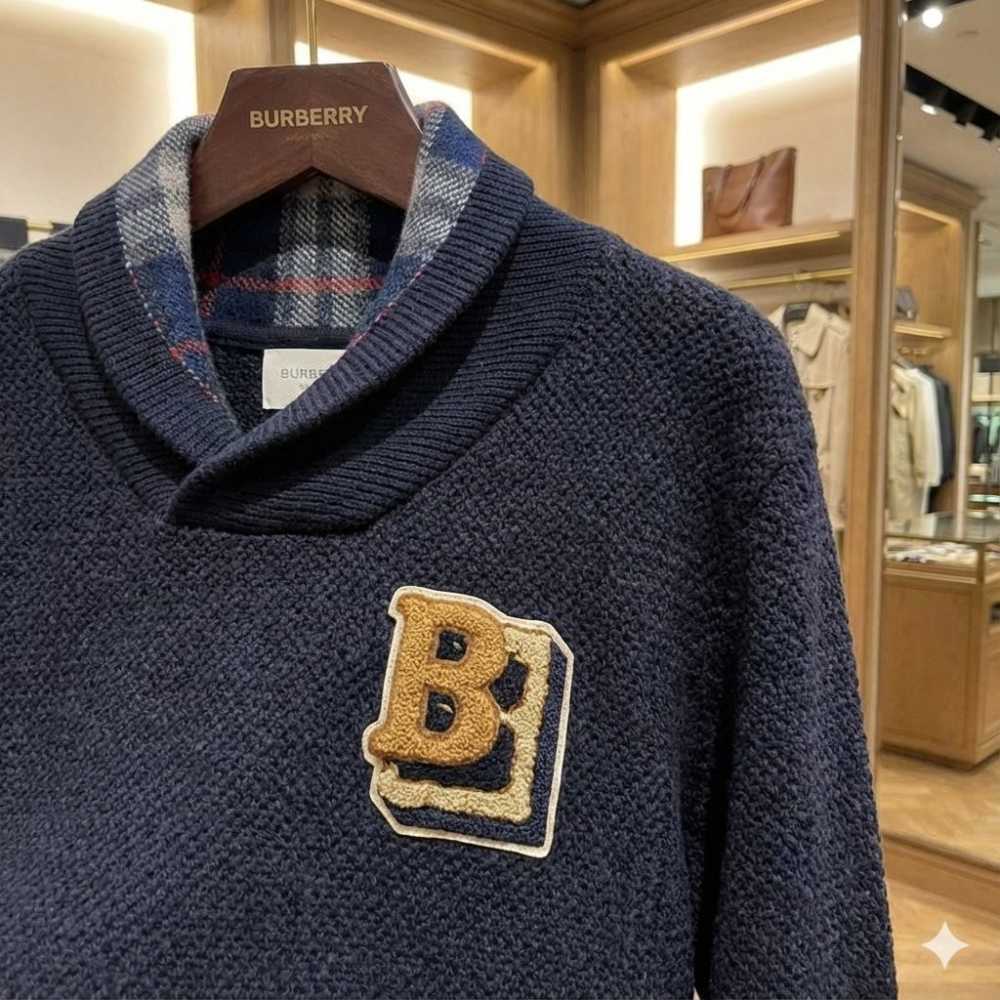 Burberry Blue Premium Quality Sweatshirt-thumb-1