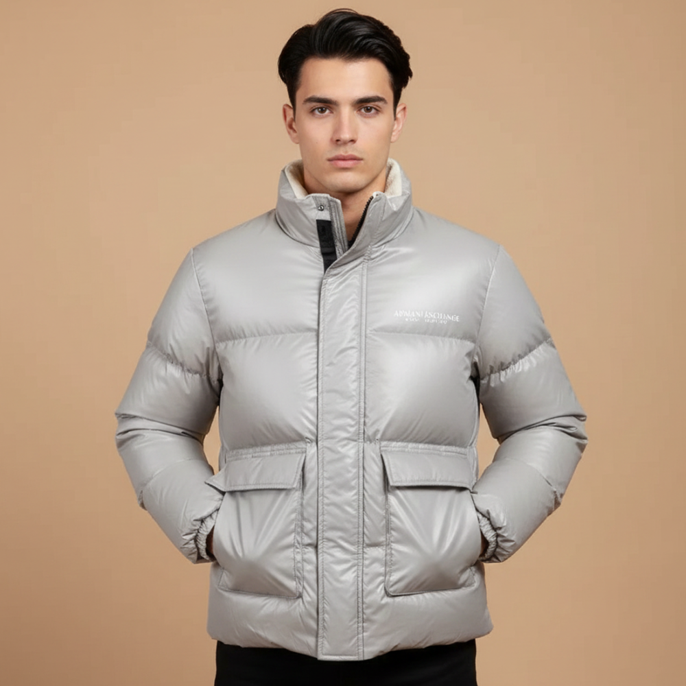 Armani Exchange Grey Authentic Jacket