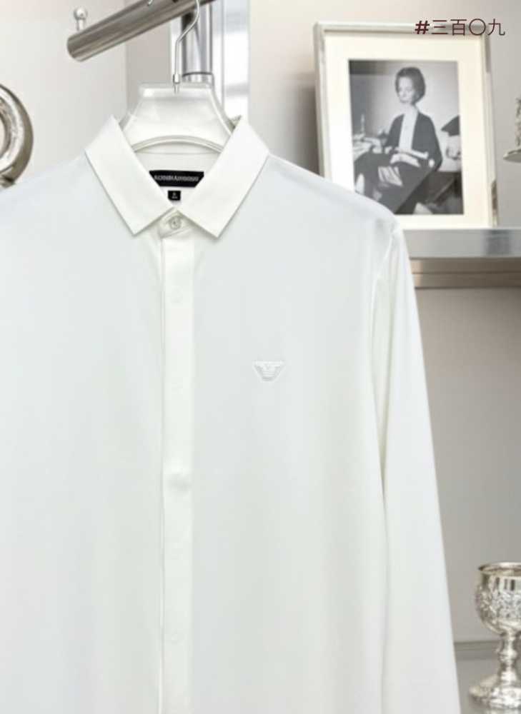 Armani Exchange White Premium Quality Cotton Shirt-thumb-1