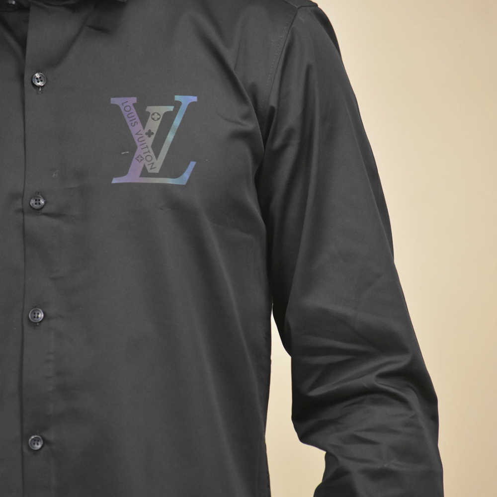 Louis Vuitton Pocket logo Black Premium Shirt-4