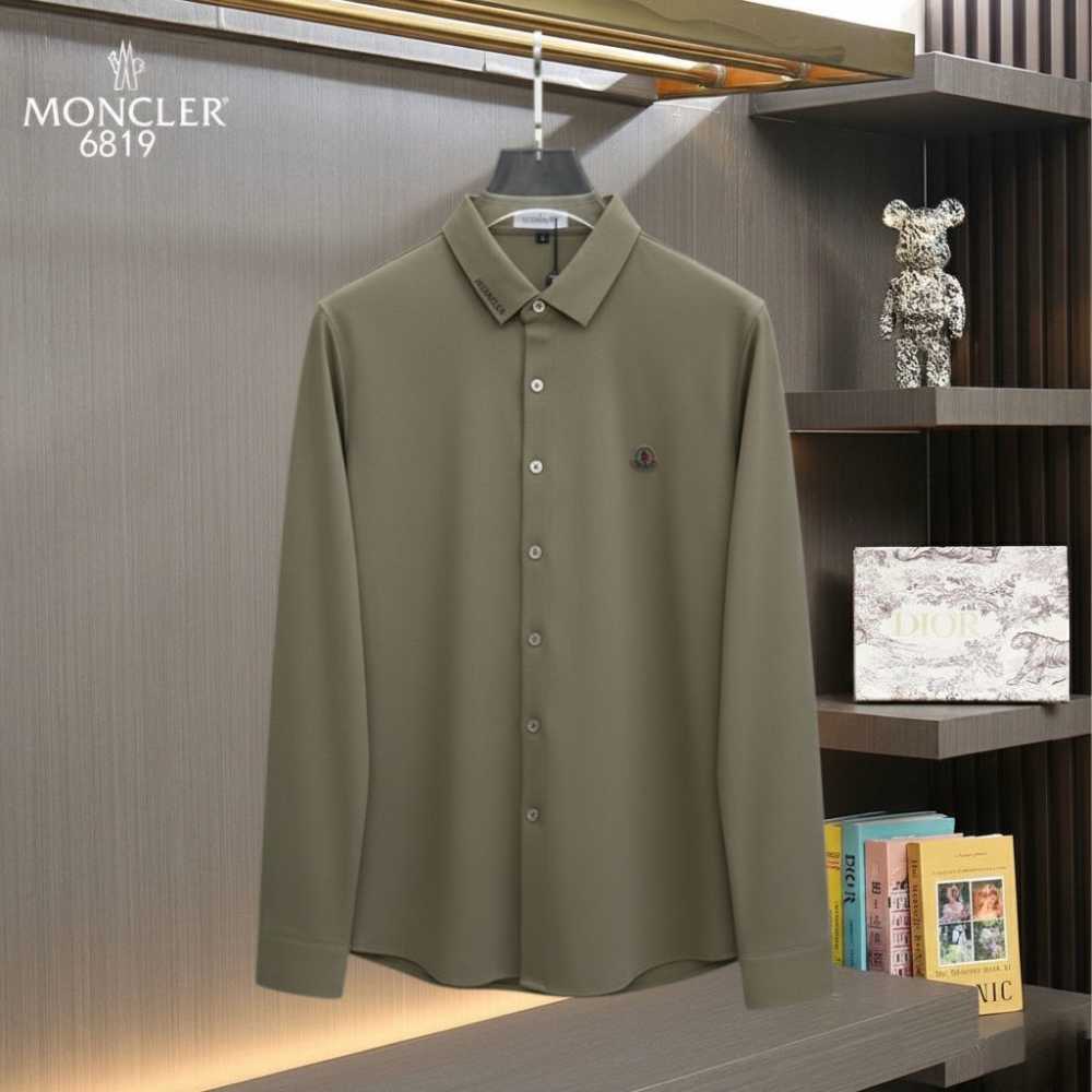 Moncler Green Pemium Quality High End Authentic Shirt