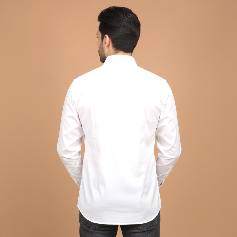 Louis Vuitton White Premium Quality Shirt-3