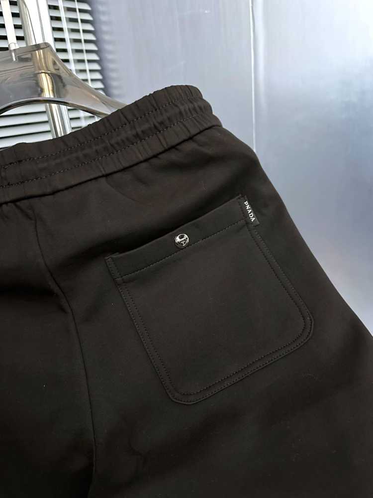 Prada Black Premium Quality Warm Track Pant-thumb-4