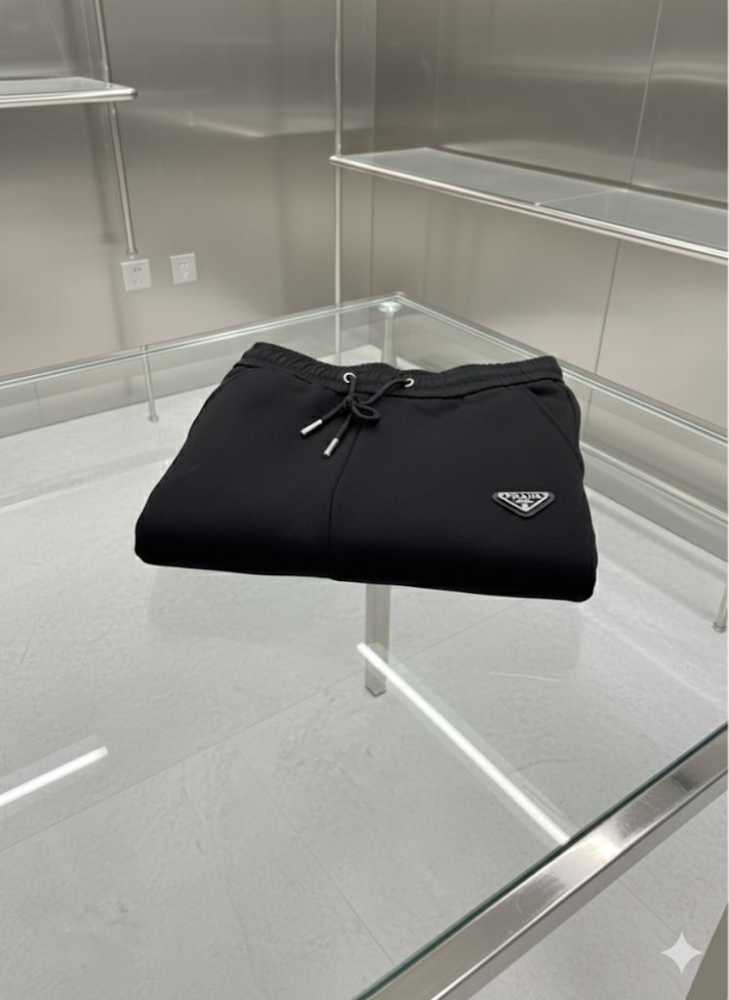 Prada Black Premium Quality Warm Track Pant-thumb-6