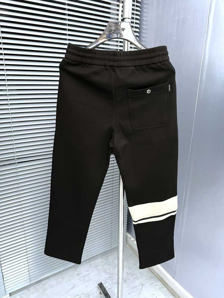 Prada Black Premium Quality Warm Track Pant-thumb-8