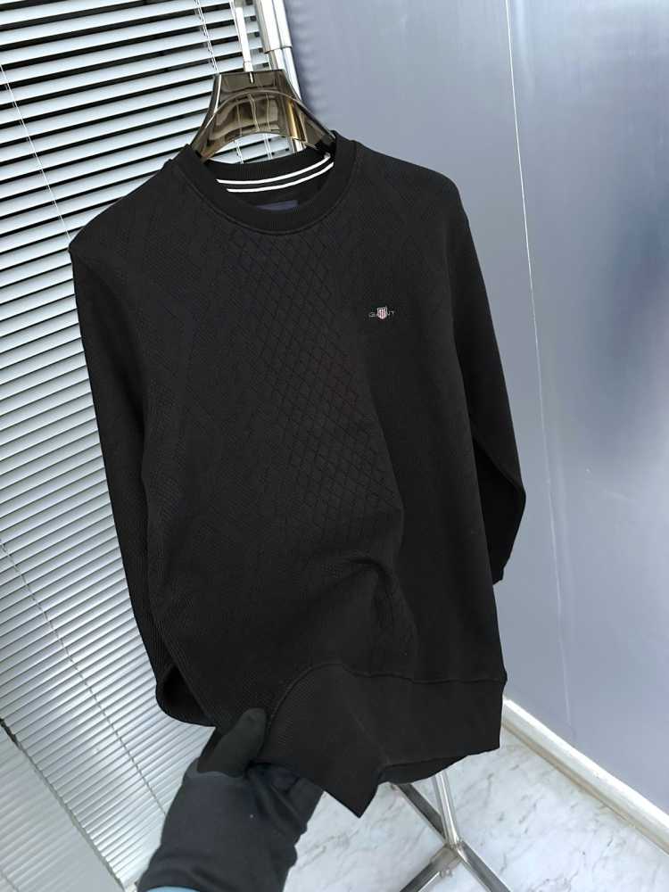 Gant Black Premium Quality Sherpa Sweatshirt-thumb-3