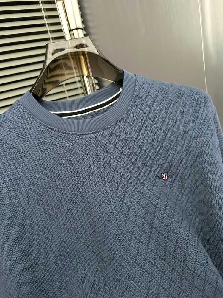 Gant Blue Premium Quality Sherpa Sweatshirt-thumb-3