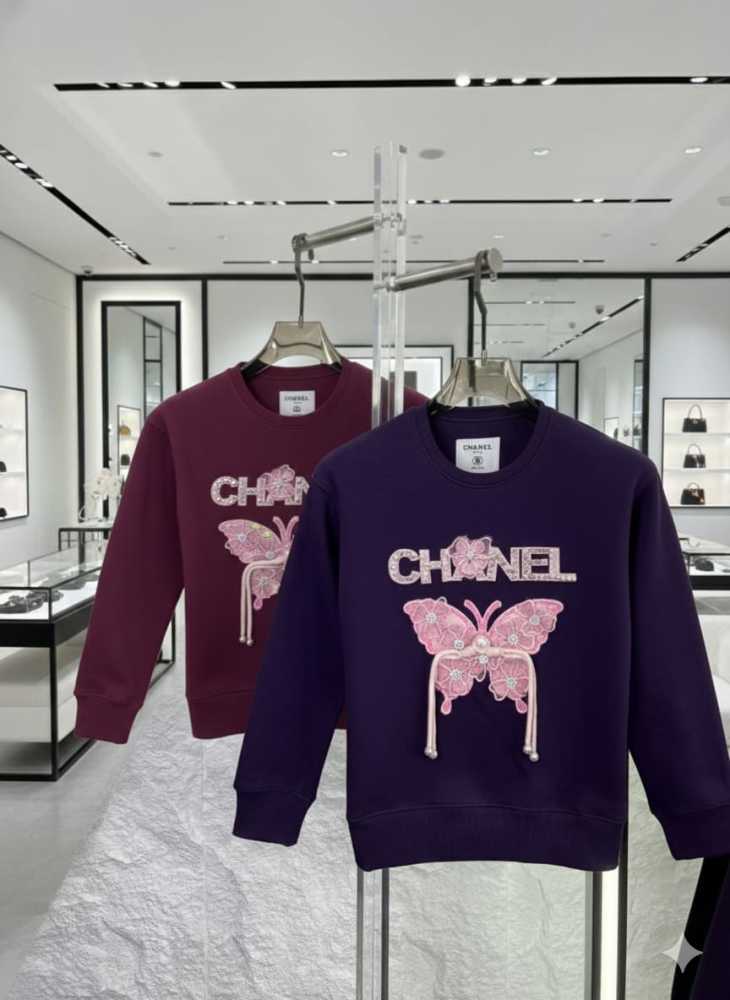 Chanel Blue Premium Quality Sweatshirt