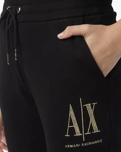 Armani Exchange Black Premium Quality Warm Track Pant