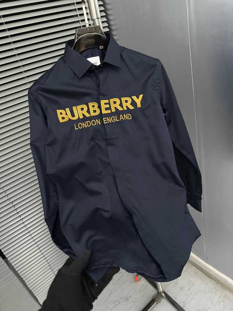 Burberry Blue Premium Quality Shirt