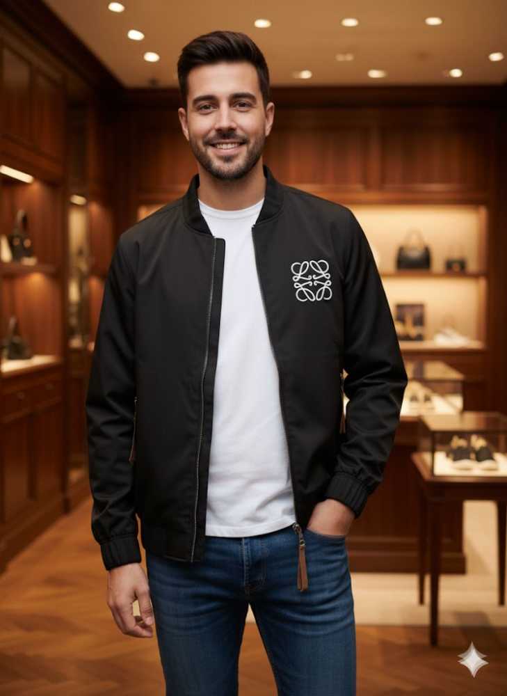 Loewe Black Oblique Premium Quality Zipper