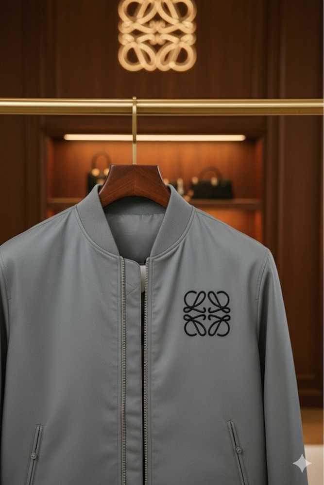 Loewe Grey Oblique Premium Quality Zipper-2