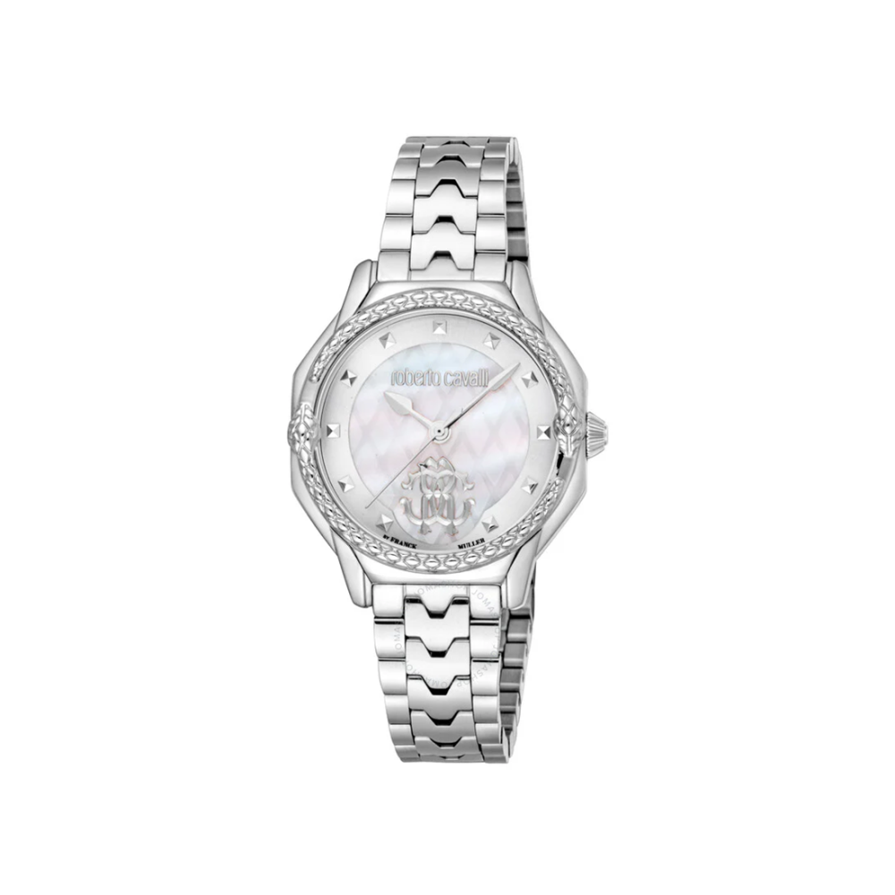 Roberto Cavalli Classic Silver Watch RV1L225M0041