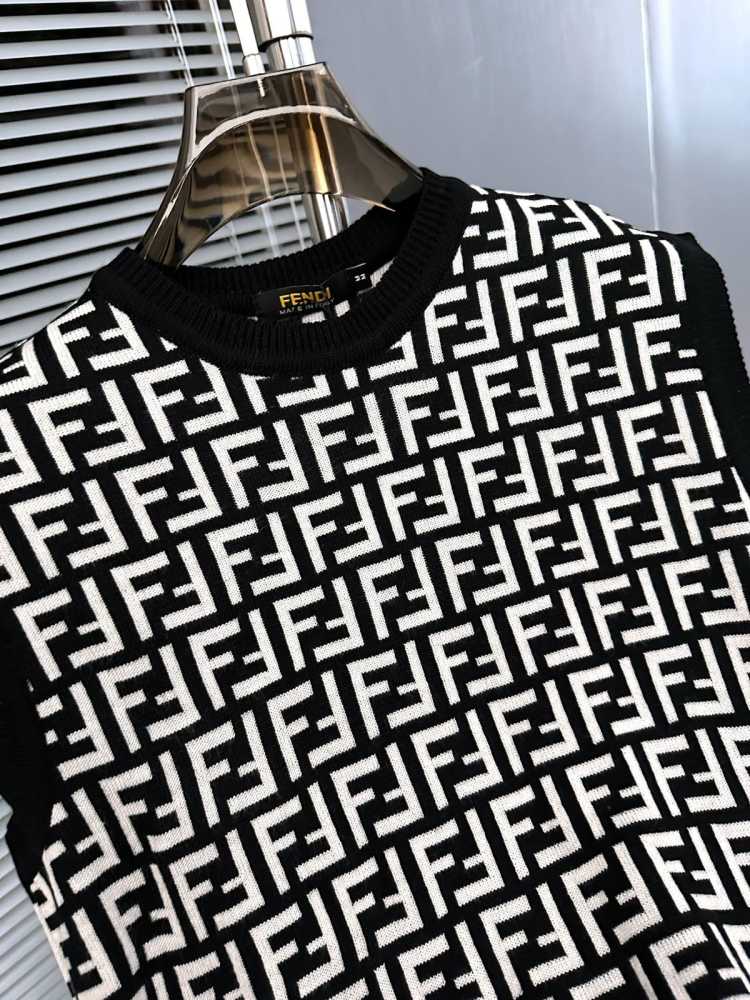 Fendi Black Authentic Premium Quality Pullover-3