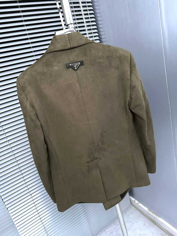 Prada Imported Green Premium Quality Blazer-2