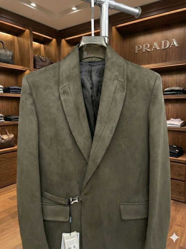 Prada Imported Green Premium Quality Blazer-5
