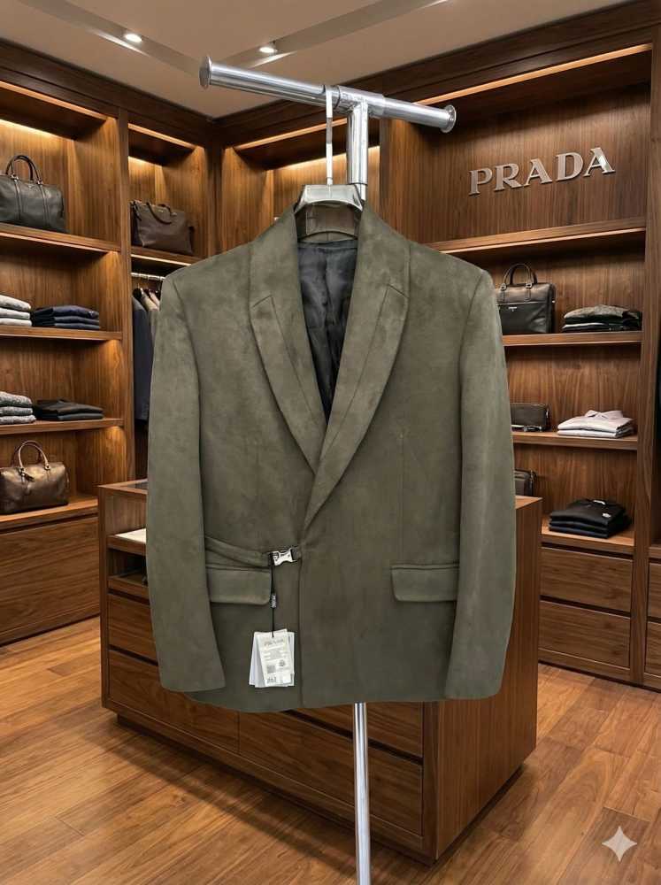 Prada Imported Green Premium Quality Blazer-6