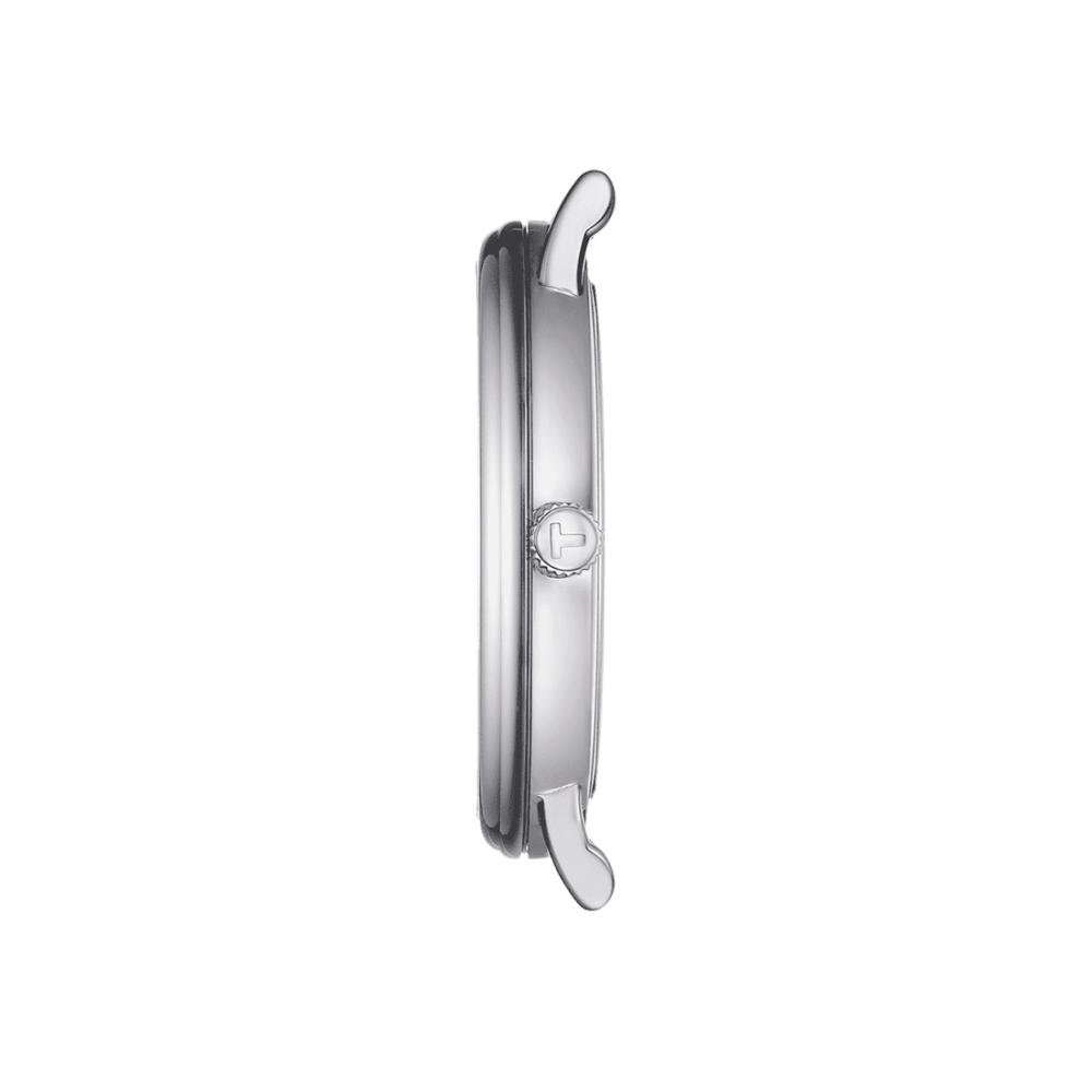 Tissot Carson Stainless Steel Strap White Dial Premium Moonphase Watch T122.423.11.033.00-2