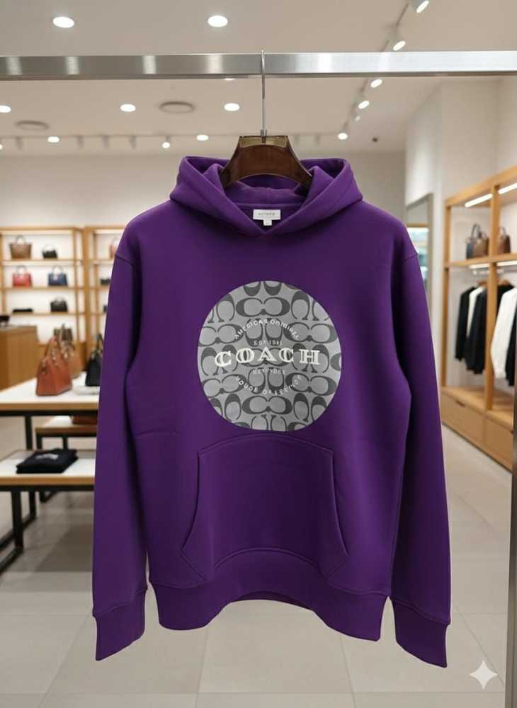 Coach Purple Premium Quality Hoodie-1