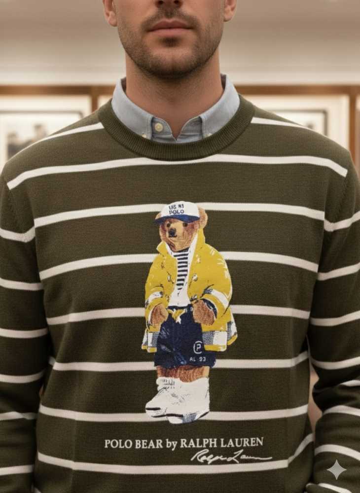 Ralph Lauren Green Premium Quality Pullover-1