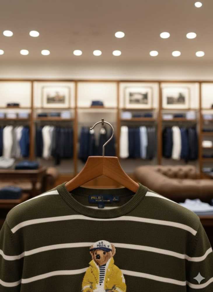 Ralph Lauren Green Premium Quality Pullover-4