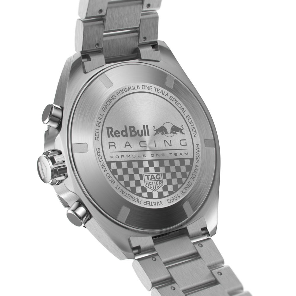 TAG Heuer Formula 1 Chronograph x Red Bull Racing Quartz, 43 mm, Steel Strap Watch, CAZ101AK.BA0842-3
