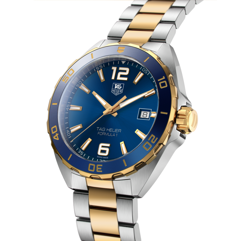 TAG Heuer Formula 1 Date Navy Blue Dial, Two-Tone Strap, 41 mm, Quartz Watch WAZ1120.BB0879-1