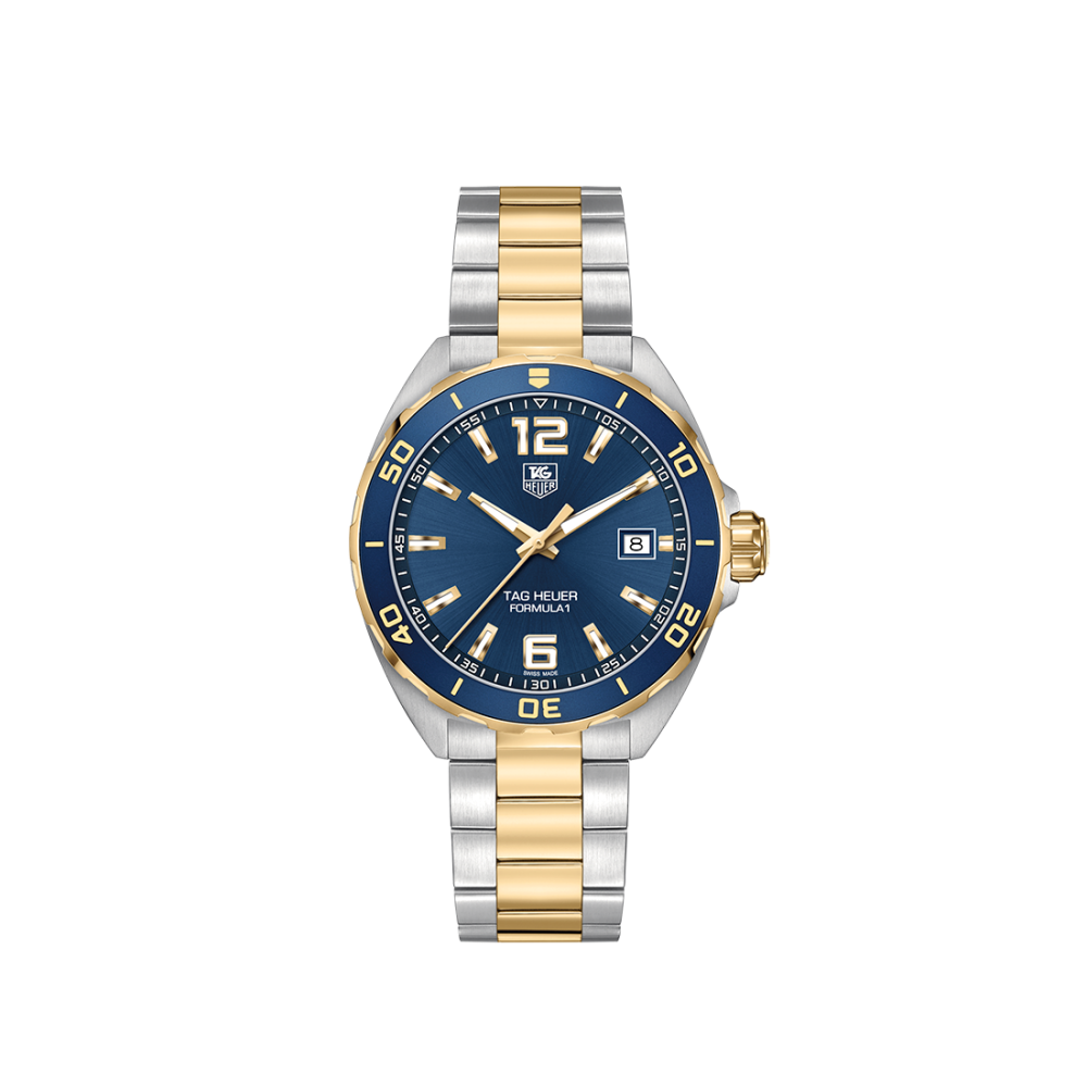 TAG Heuer Formula 1 Date Navy Blue Dial, Two-Tone Strap, 41 mm, Quartz Watch WAZ1120.BB0879