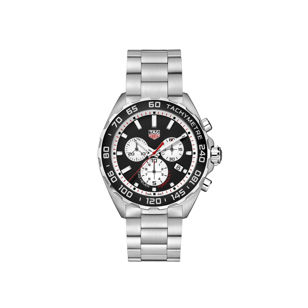TAG Heuer Formula 1 Quartz Chronograph, 43 mm Black Dial Watch CAZ101E.BA0842
