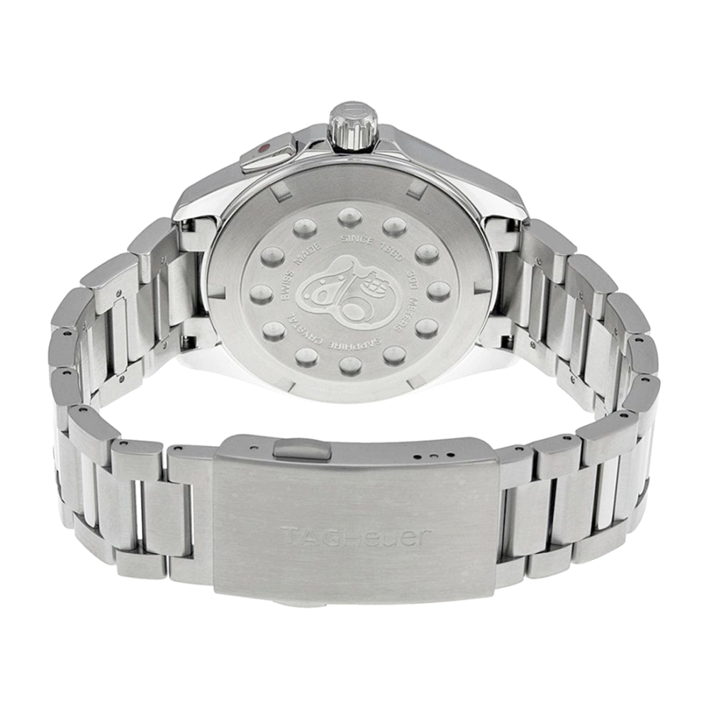 TAG Heuer Aquaracer 40.5 mm, Black Dial, Quartz Chronograph Watch, WAY111Z.BA0928-1