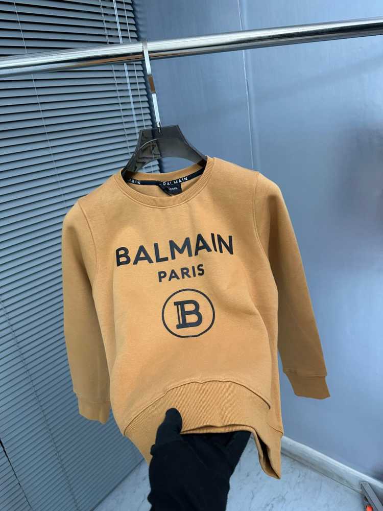 Balmain Paris Brown Premium Quality Sweatshirt