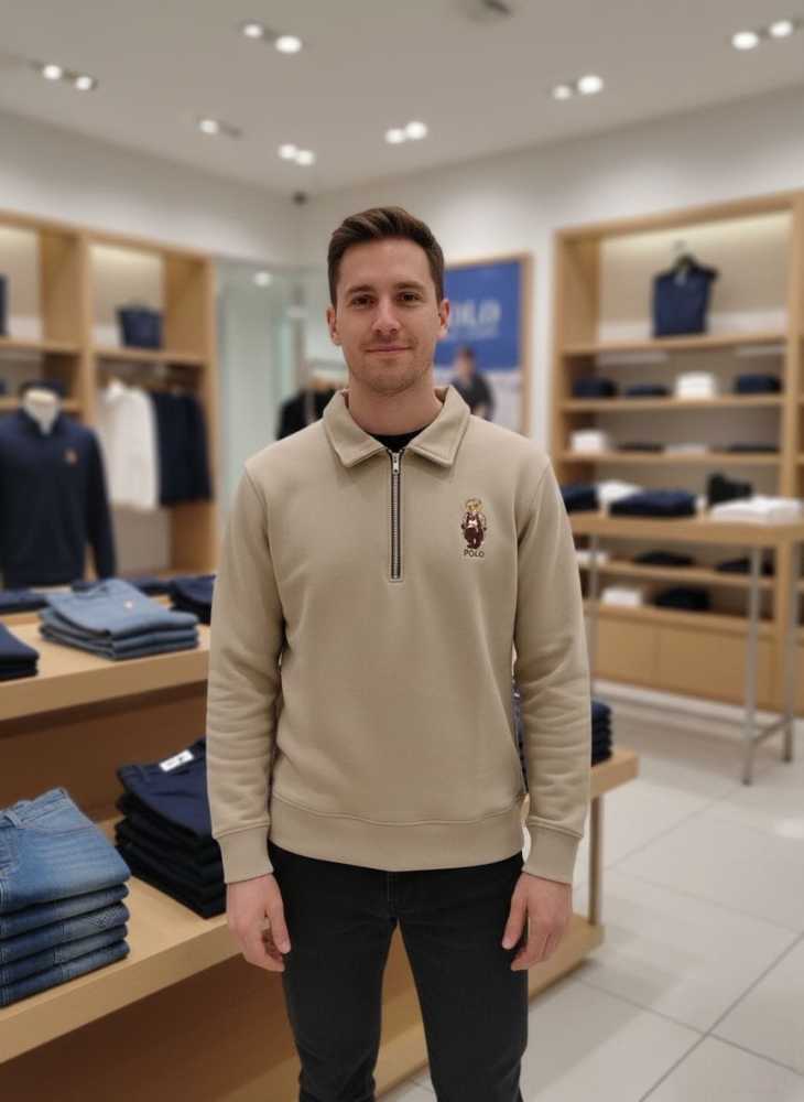 Ralph Lauren Brown Premium Quality Sweatshirt