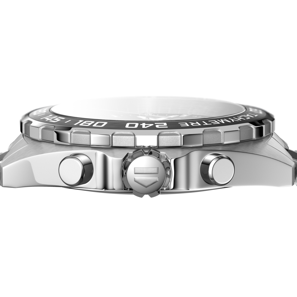 TAG Heuer Formula 1 Chronograph Quartz, 43 mm, Steel Strap, Black Dial Watch CAZ1011.BA0843-5